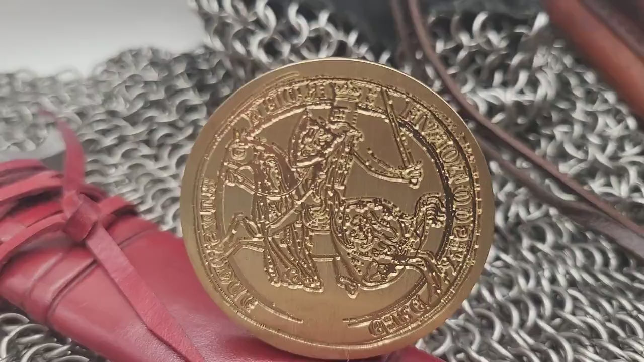 Robert the Bruce - Wax Seal Stamp – King of Scots and Champion of Scottish Independence - Great seal of the Realm
