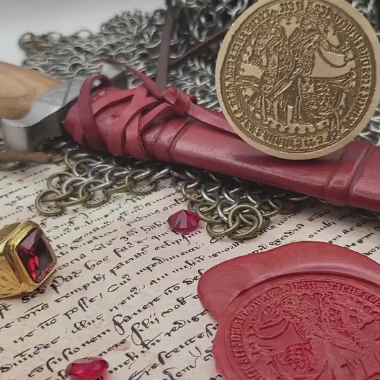 King Henry V of Monmouth -  15th Century Historical Wax Seal