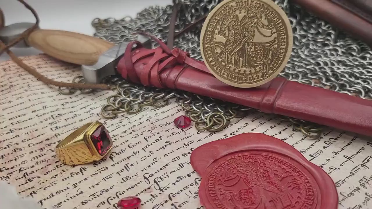 King Henry V of Monmouth -  15th Century Historical Wax Seal