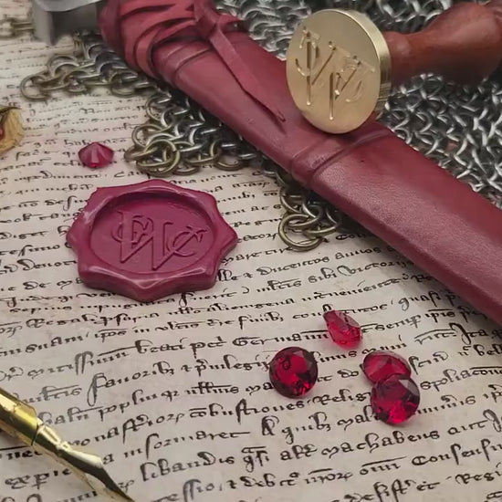 Dutch West India Company - Geoctroyeerde Westindische Compagnie - WIC - Historical Wax Seal from the 17th Century