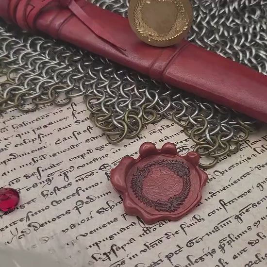 The Elder Scrolls Online - Ouroboros Alliance Symbol - Wax Seal Stamp