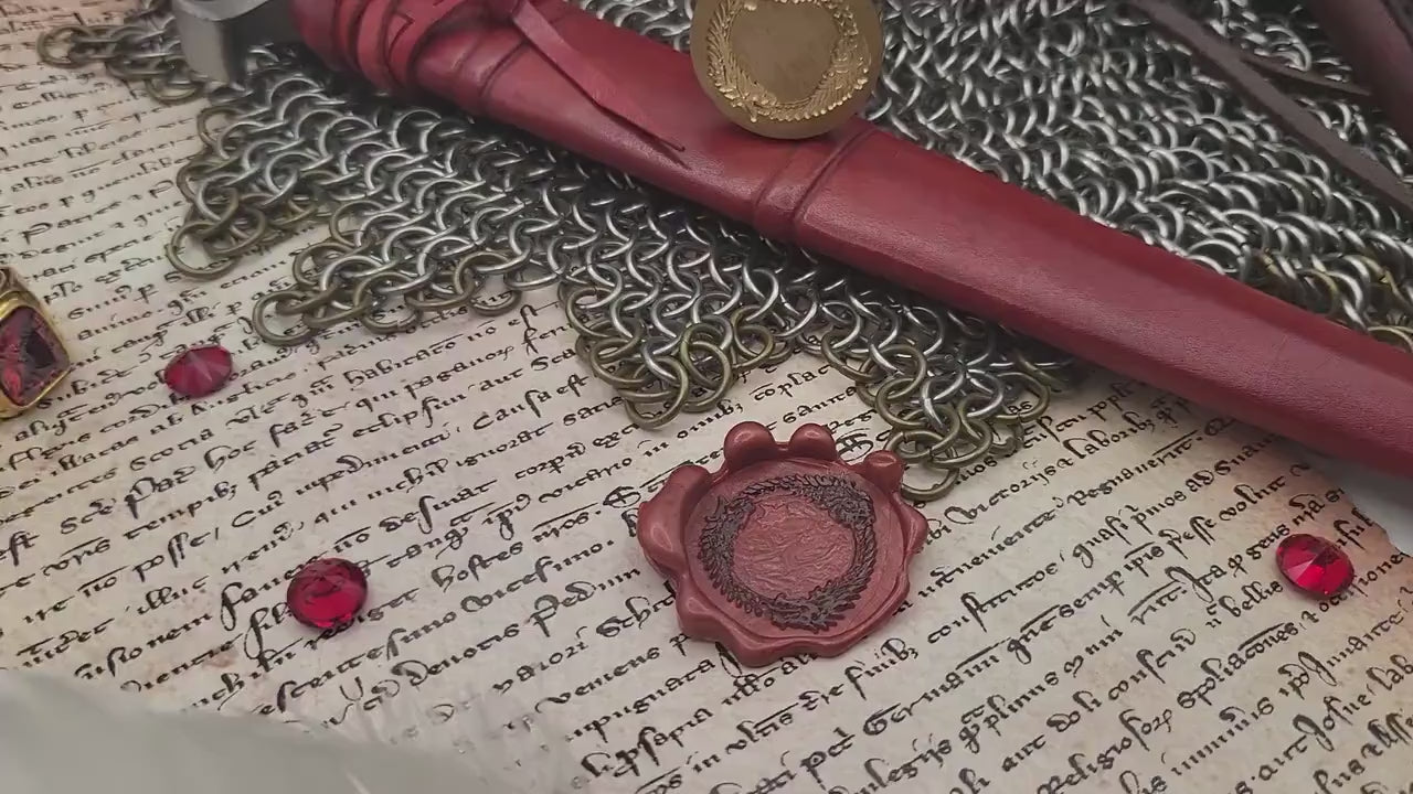 The Elder Scrolls Online - Ouroboros Alliance Symbol - Wax Seal Stamp