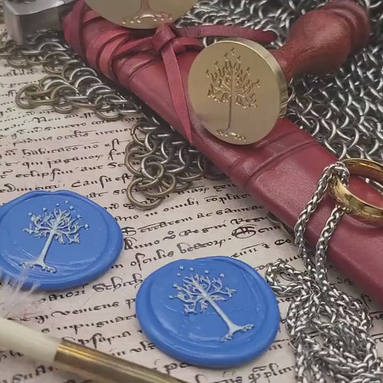 The Lord of the Rings - The White Tree of Gondor - Royal Wax Wedding Seal