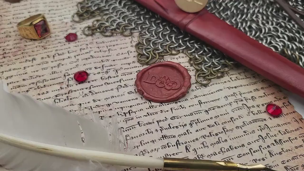 Dungeons & Dragons - Game Master - Class Symbols - Wax Seal Stamps