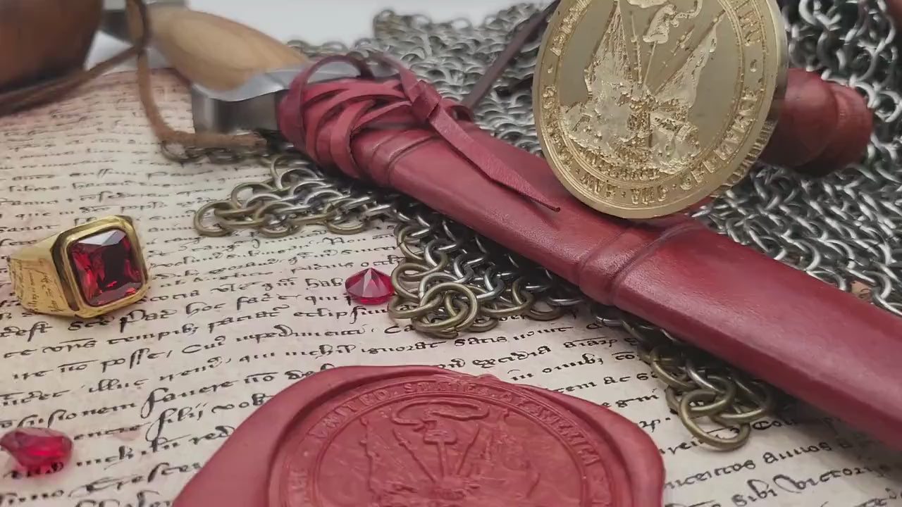 Seal of the Board of War and Ordnance – Continental Congress  –  18th Century Wax Seal Stamp