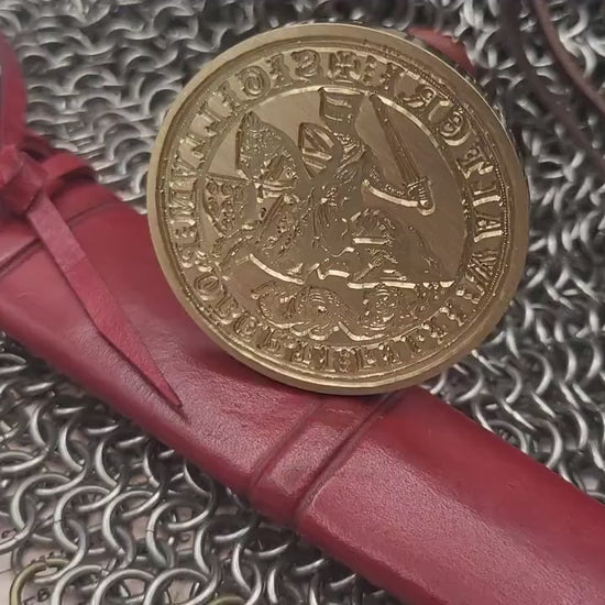 Robert Fitzwalter - 12th Century Wax Seal Stamp – Magna Carta Baron and “Marshal of the Army of God and Holy Church”