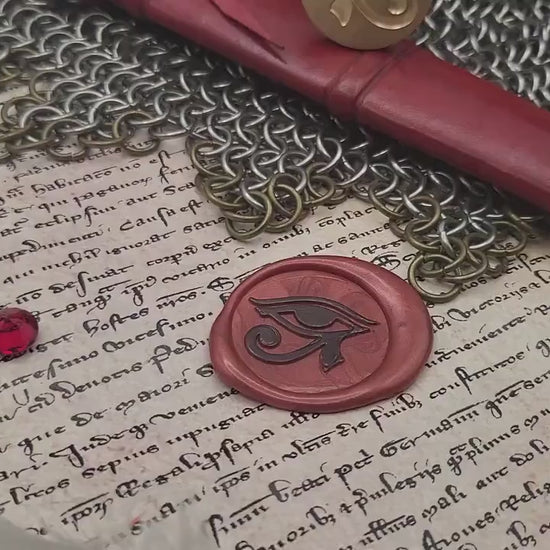 Eye of Horus - Wax Seal Stamp – Ancient Egyptian Symbol of Protection, Power and Health
